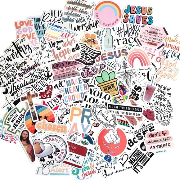 20 Christian Sticker Pack - Picture 5 of 9